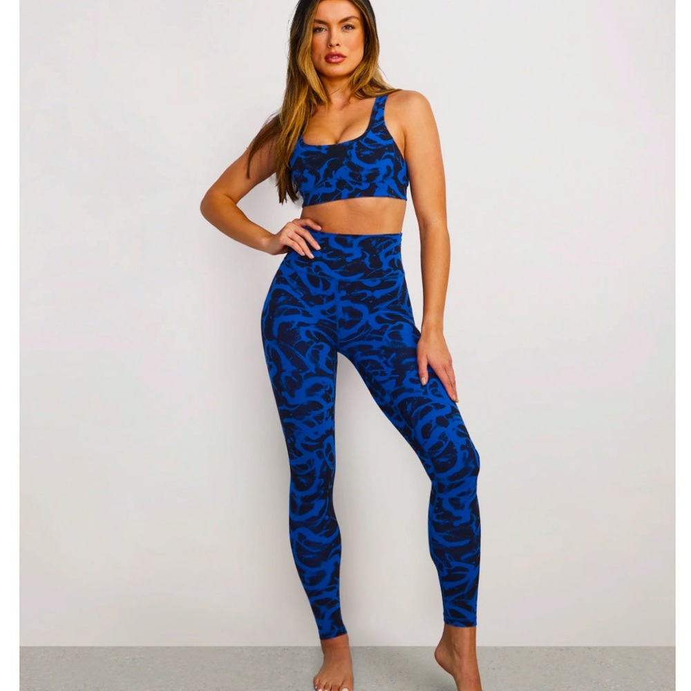 STORI Perseverance Super High Rise Tight in scribble lapis